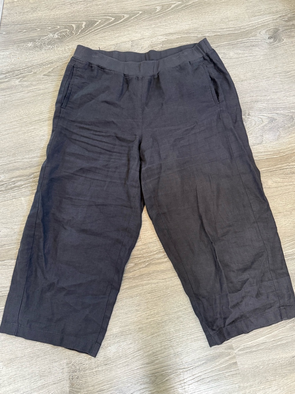 J.Jill Wide Leg Barrel Linen Pants